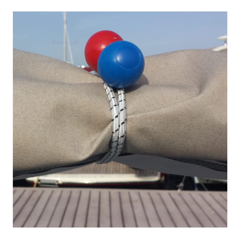 CG94 SERRAVELE CON PALLINE BICOLORE LUNGHEZZA CM 40