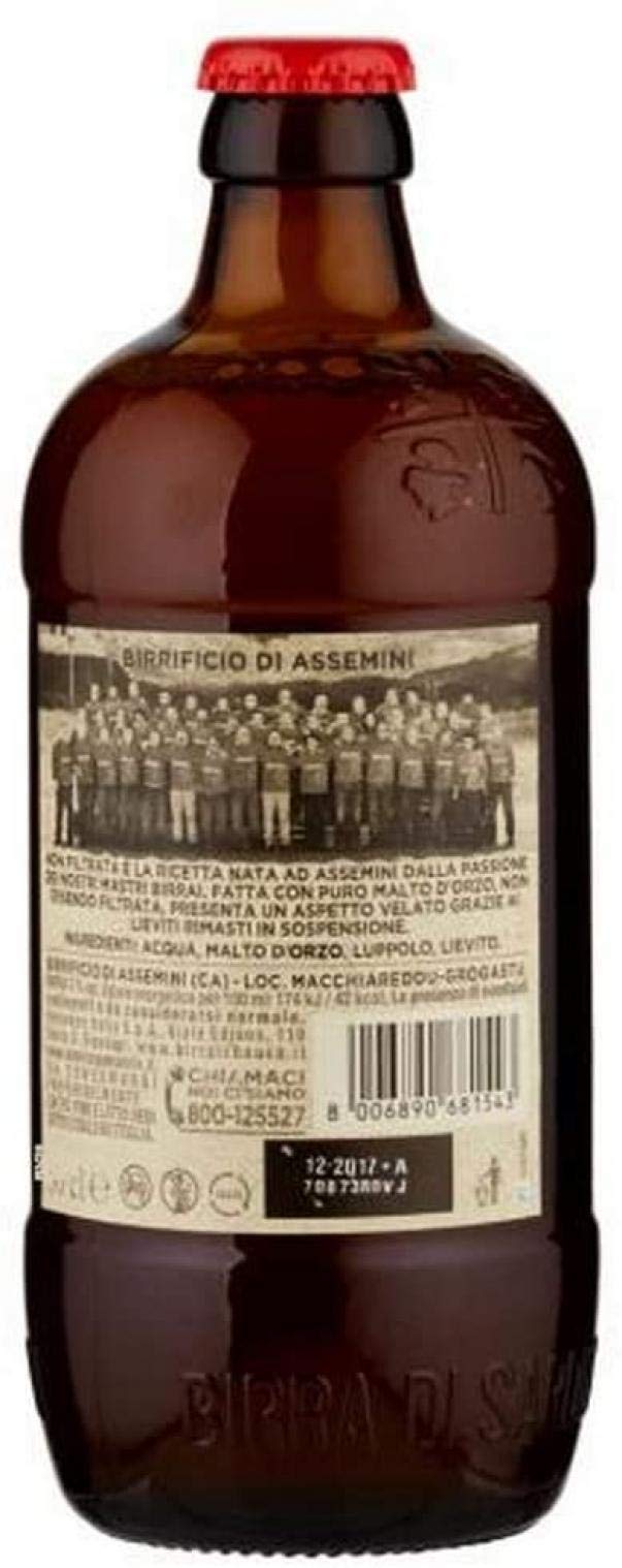 ICHNUSA BIRRA NON FILTRATA CL 33 X 24