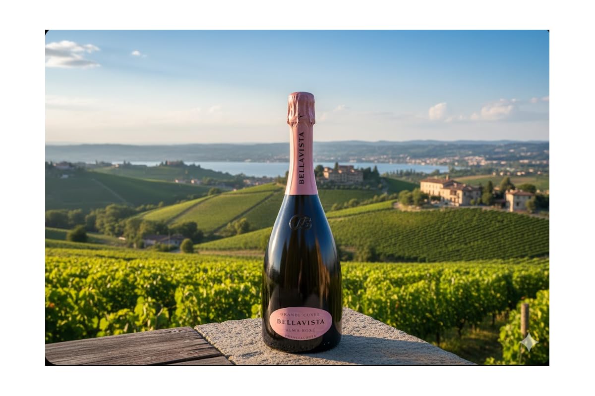CG94 - Bellavista Alma Rosé Franciacorta DOCG – Spumante Metodo Classico 0,75 L