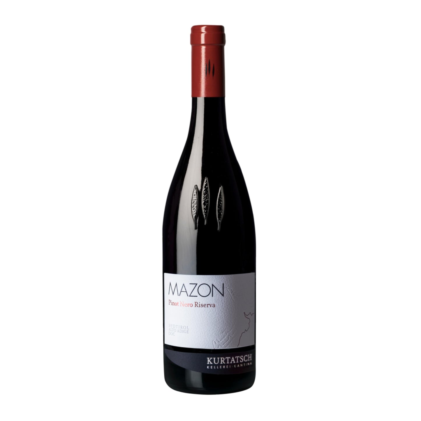 Kurtatsch Pinot Nero Riserva Mazon 2021 | Vino Rosso Riserva Vigneti delle Dolomiti IGT | Bottiglia da 750ml