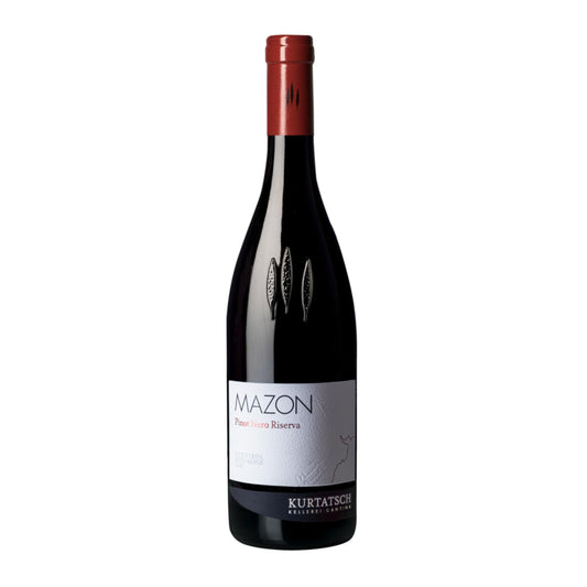 Kurtatsch Pinot Nero Riserva Mazon 2021 | Vino Rosso Riserva Vigneti delle Dolomiti IGT | Bottiglia da 750ml