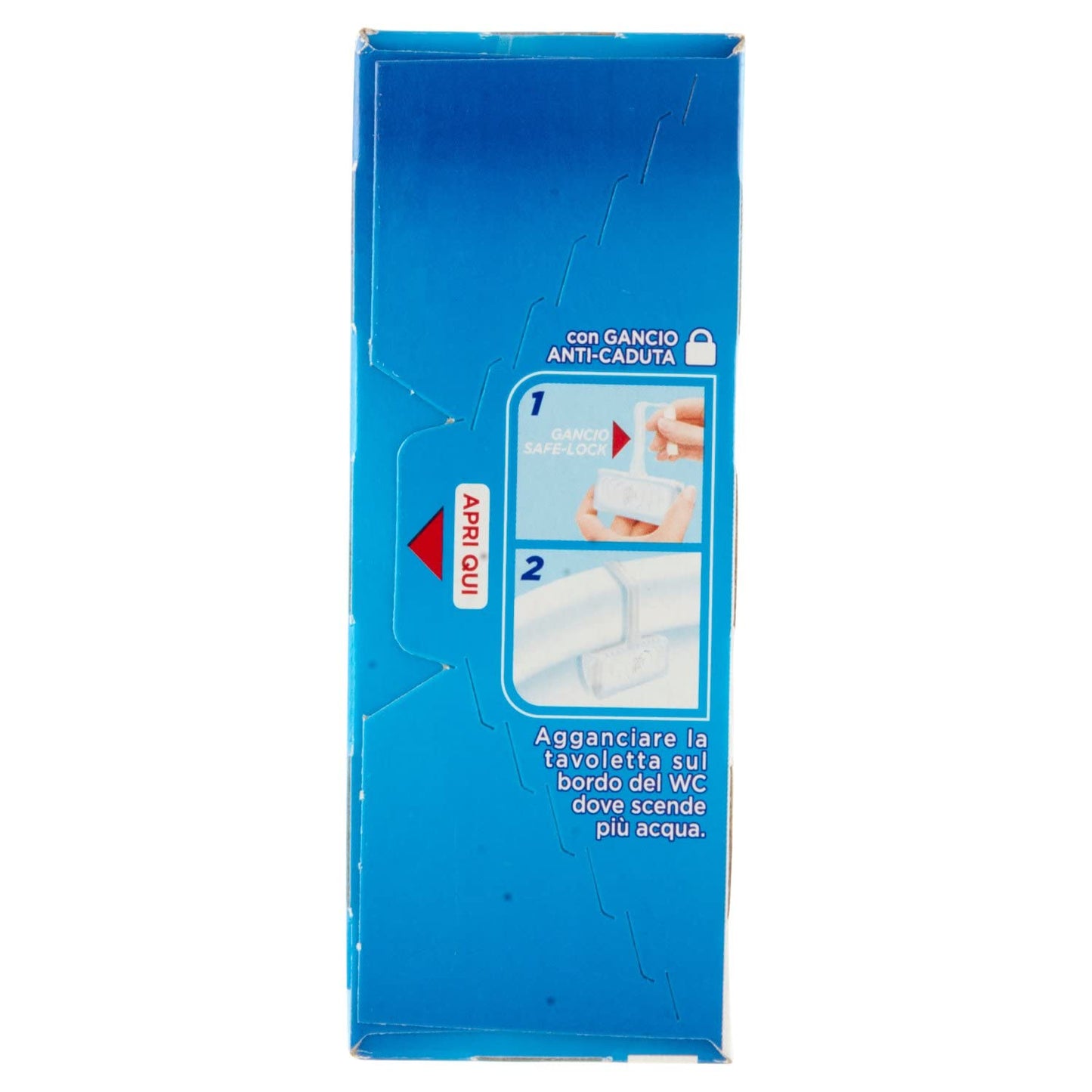 Wc Net - Tavoletta Candeggina Igiene Continua, Detergente Igienizzante Solido per WC, Rimuove Germi e Batteri, Azione Sbiancante, 2 Pezzi