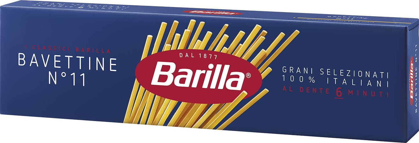 10 x Barilla Bavettine No. 11 Italian Pasta 500g