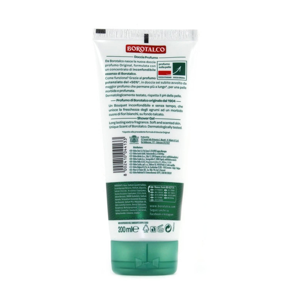 Borotalco Docciaschiuma Original Profumo Di Borotalco 200 Ml