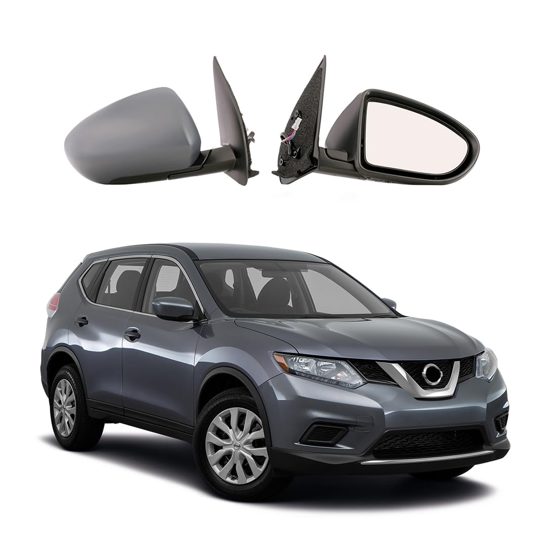 CG94 RETROVISORE ELETT. Term. Destro [Lato Passegero] per Auto: Qashqai - Calotta da VERNICIARE - 5 Pin