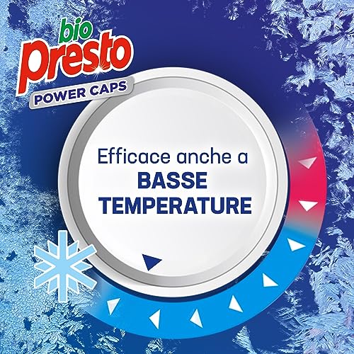 Bio Presto Power Caps Classico, Detersivo Lavatrice
