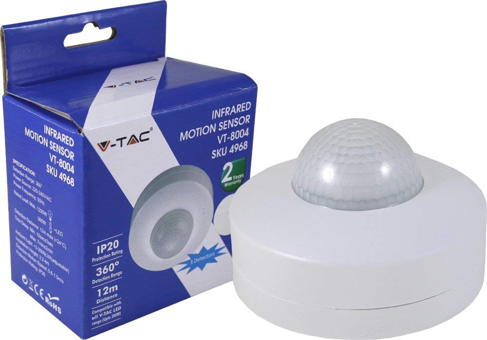 Sensor De Infrarrojos De Techo 360 Max 300W
