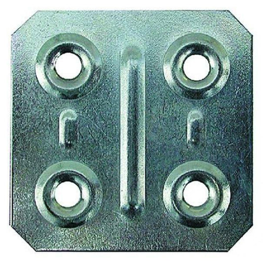 Koncreto Piastrina Di Giunzione 40X40 Pz 10 Zincata. In Blister.