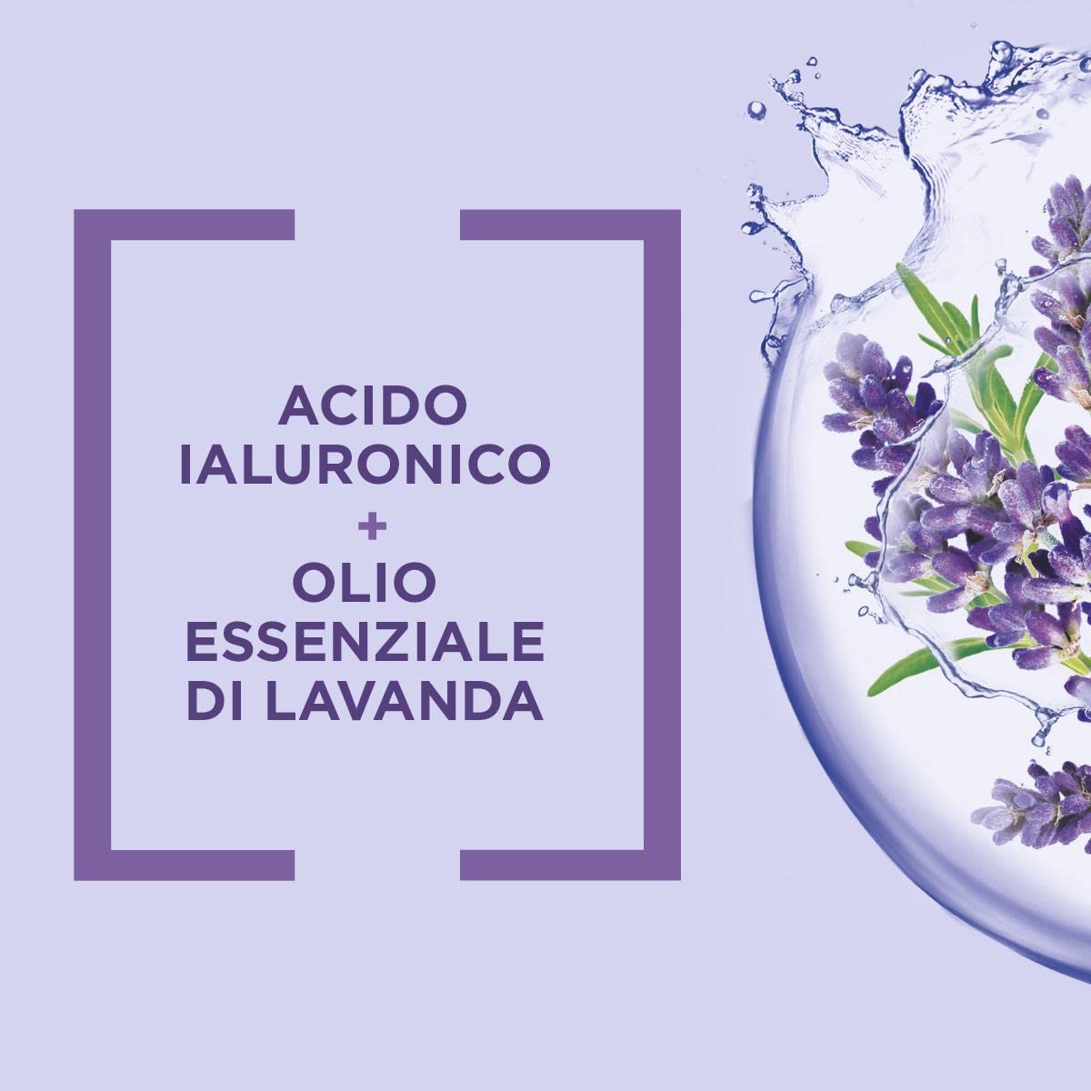 Garnier Maschera in Tessuto Skin Active Hydra Bomb, Super Idratante ed Effetto Relax, Con Acido Ialuronico e Lavanda, Per Pelli Stressate, 28 gr