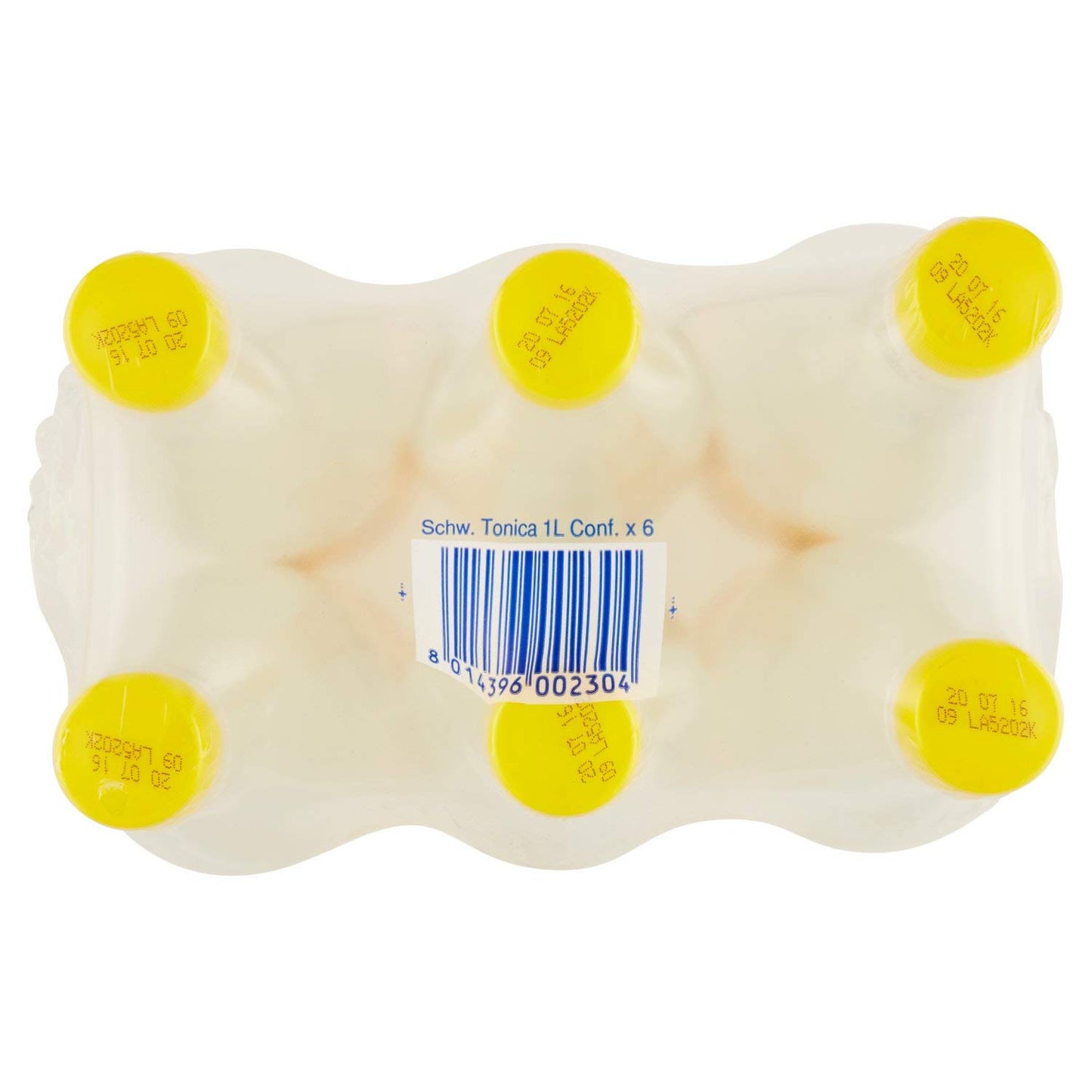 Schweppes Acqua Tonica Bibita Analcolica Gassata - Confezione da 6 x 1 Litro