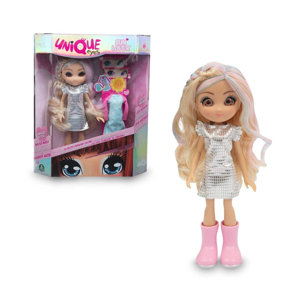 GIOCHI PREZIOSI ITALIA S.R.L. - Unique Eyes Sun Lover MYM07000 Giocattoli, Multicolore