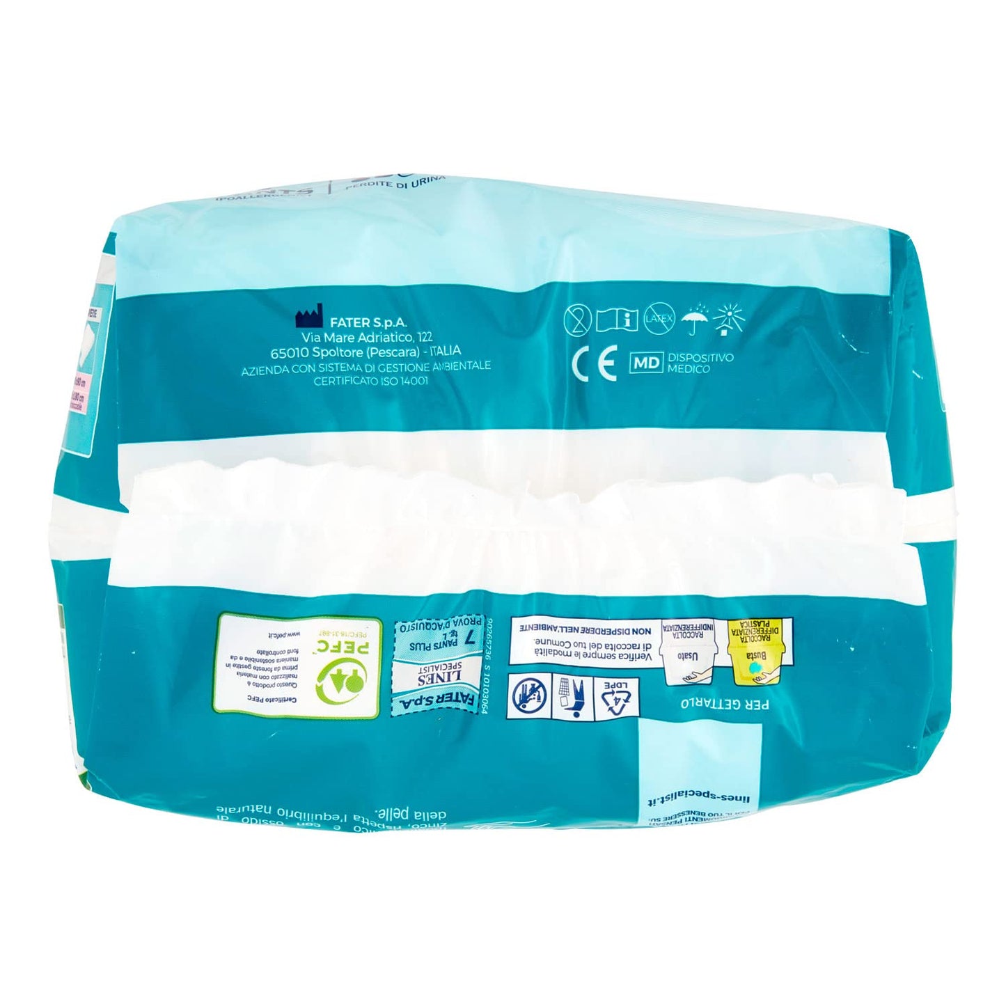 Lines Specialist Pannolone Ipoallergenico, Taglia L, 7 Pezzi