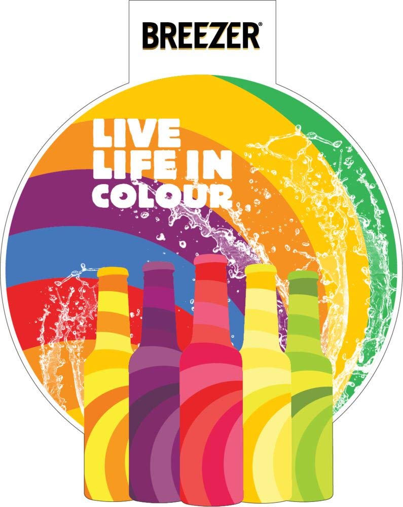 Bacardi Breezer Cocktail Aperitivo Lime 27.5 Cl, Confezione da 24 pz