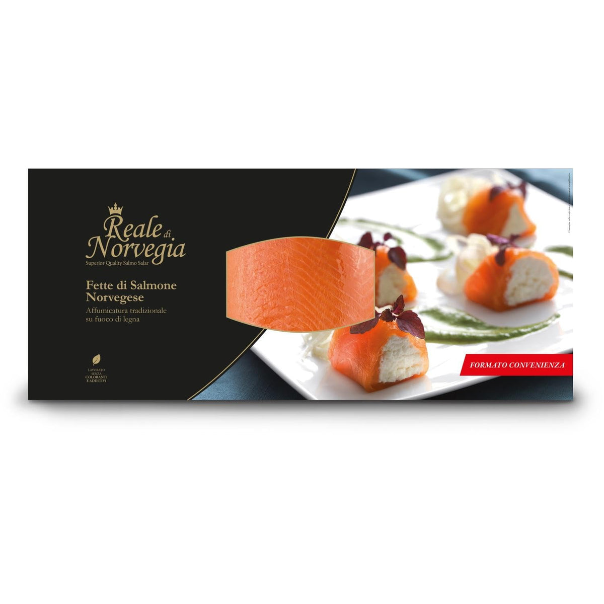 Reale Di Norvegia Salmone Norvegese Affumicato 200 G