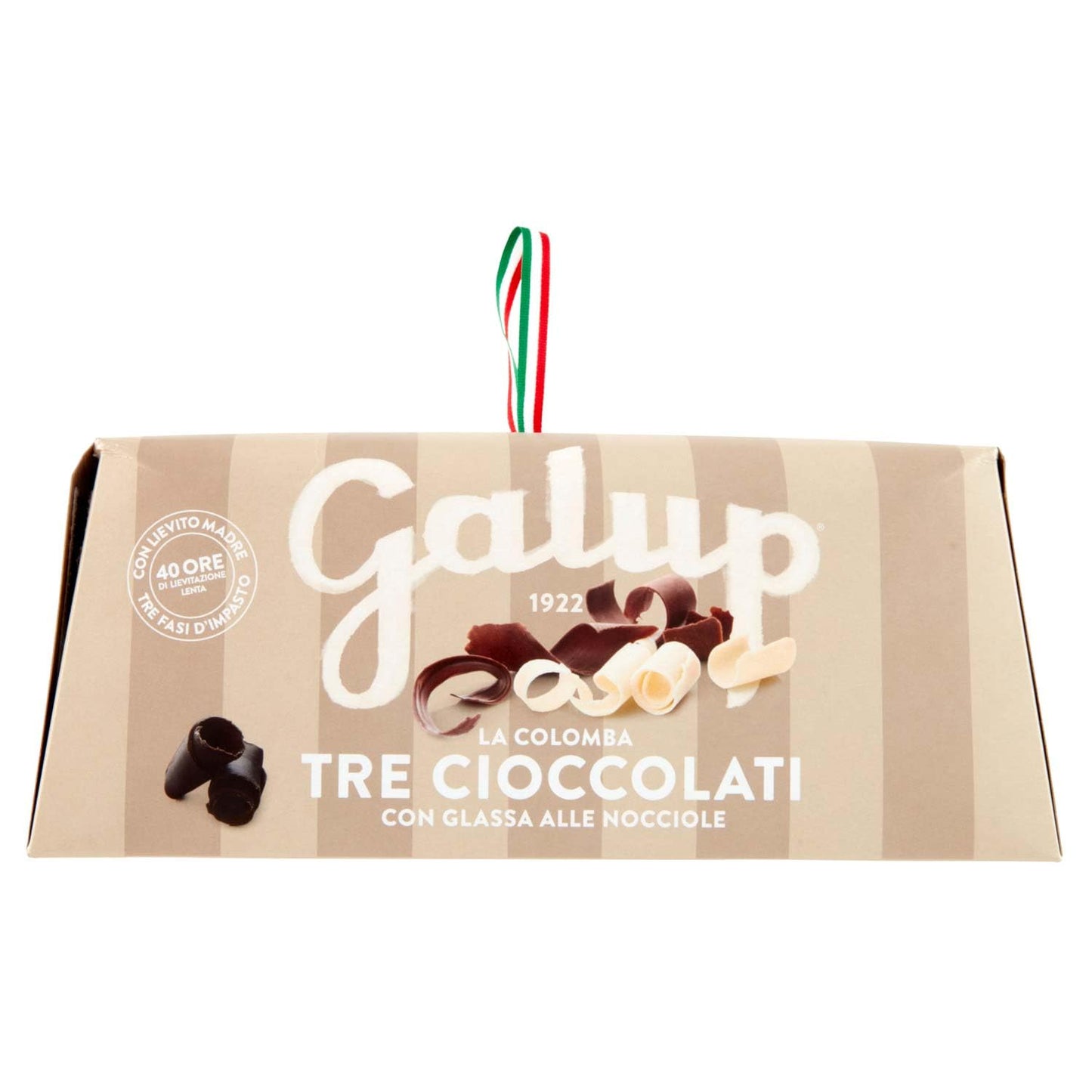 Galup Colomba Tre Cioccolati, 750g