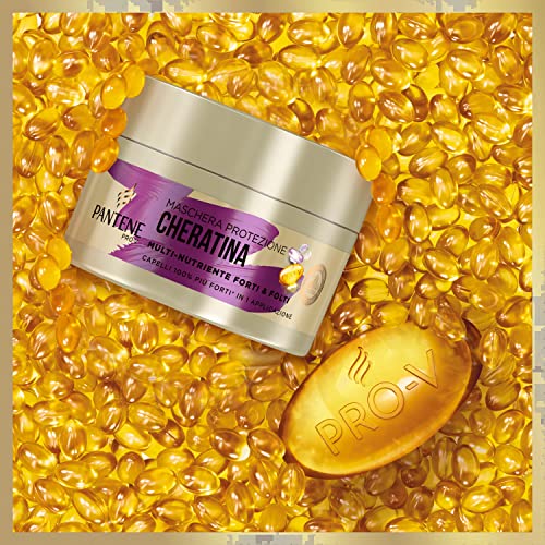 Pantene Pro-V Shampoo Protezione Cheratina, Balsamo, Maschera Multi-Nutriente