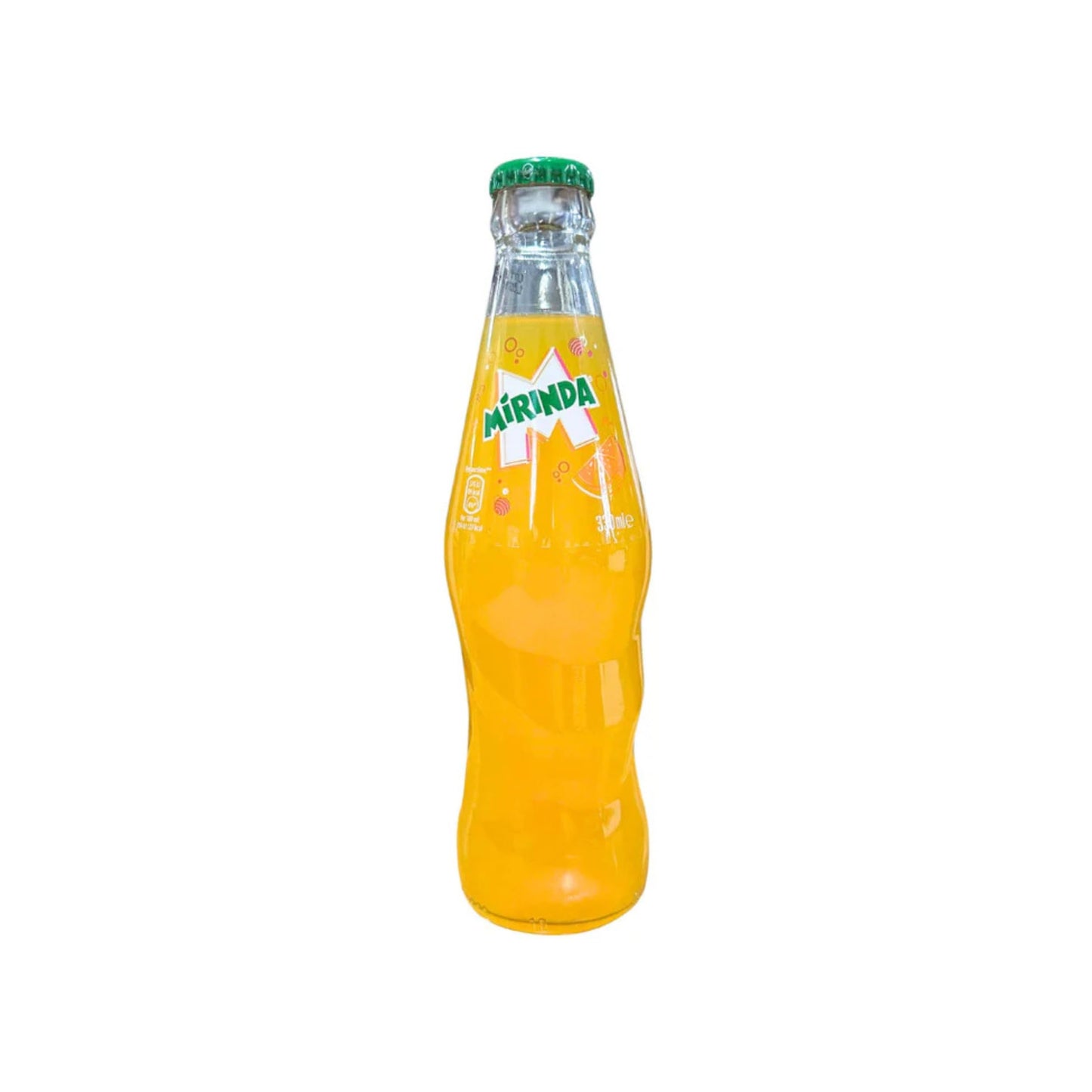 Mirinda Aranciata 33cl x 24 | Aranciata in Vetro | Bevanda Analcolica Rinfrescante all'Arancia | Confezione da 24 Bottigliette da 330ml