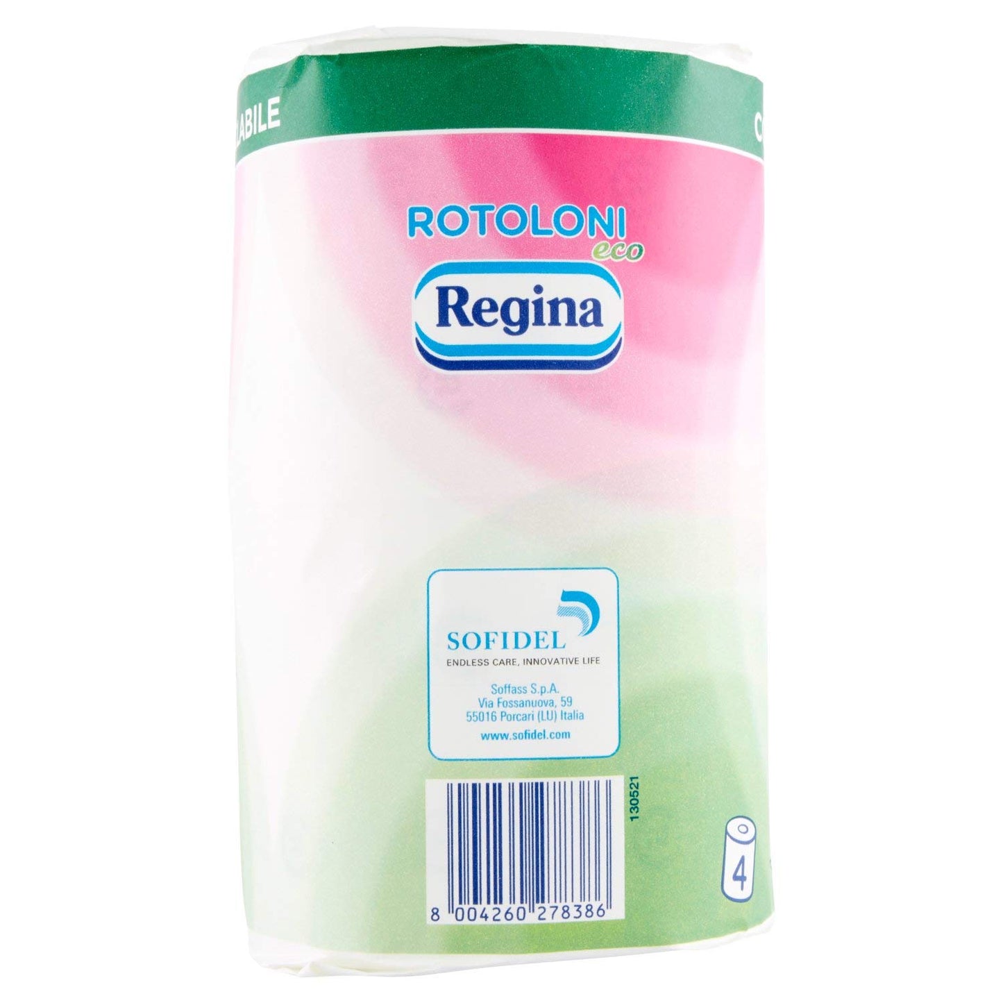 Regina Carta Igienica 2 Veli, 4 Rotoli
