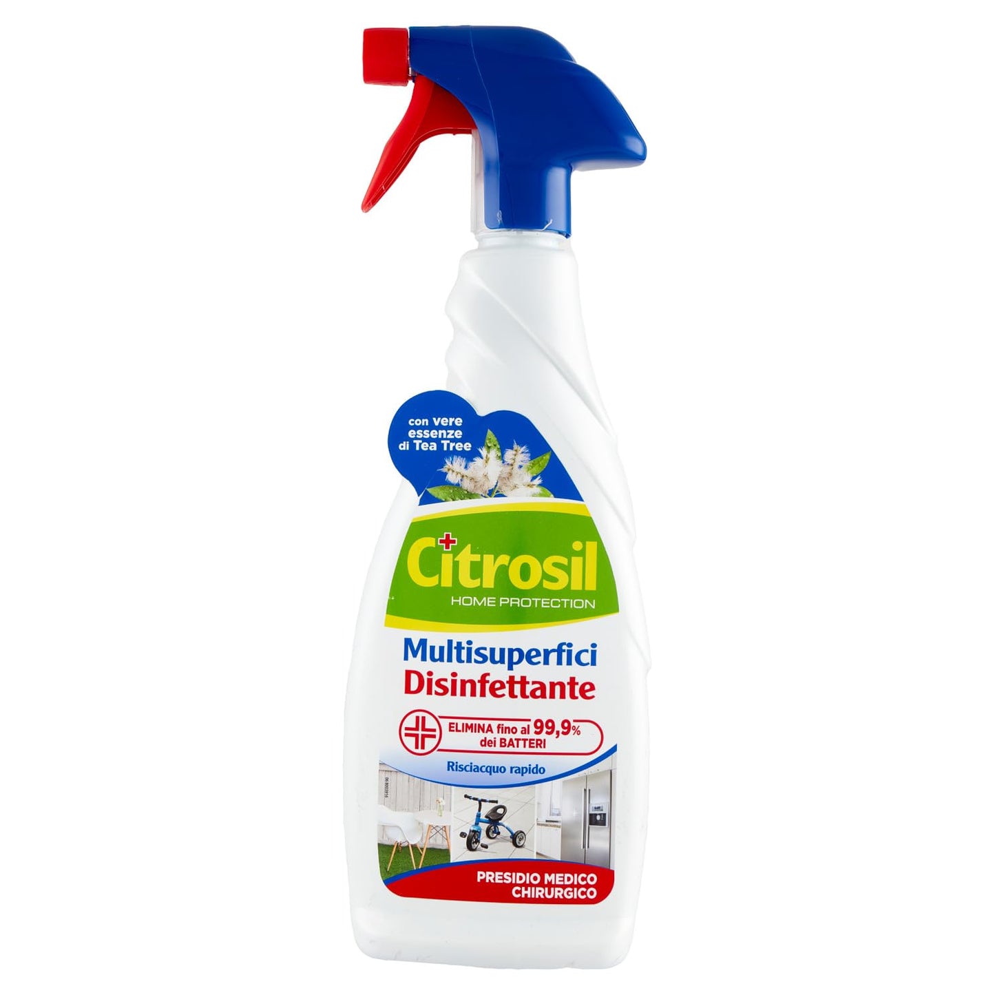 Citrosil Home Protection Detergente Multisuperfici Tea Tree 650ml, 650ml