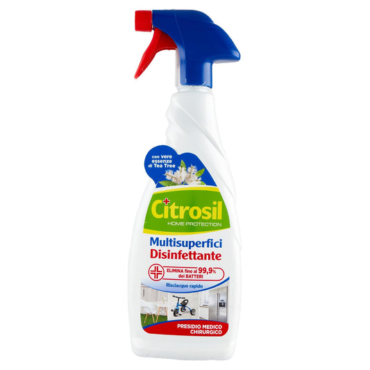 Citrosil Home Protection Detergente Multisuperfici Tea Tree 650ml, 650ml