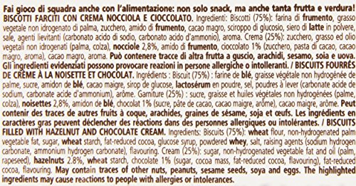 Pavesi - Ringo Nocciola e Choco - 3 confezioni da 6 porzioni [18 porzioni, 930 g]