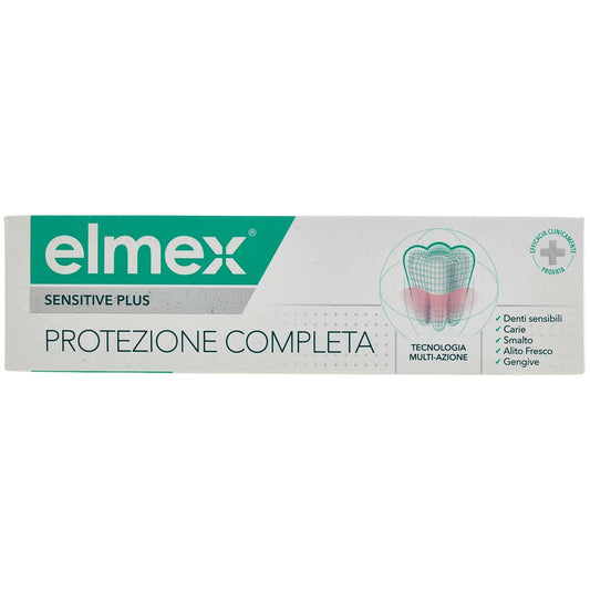 Elmex Sensitive - Plus Complete Dentifricio Tripla Azione, 75ml