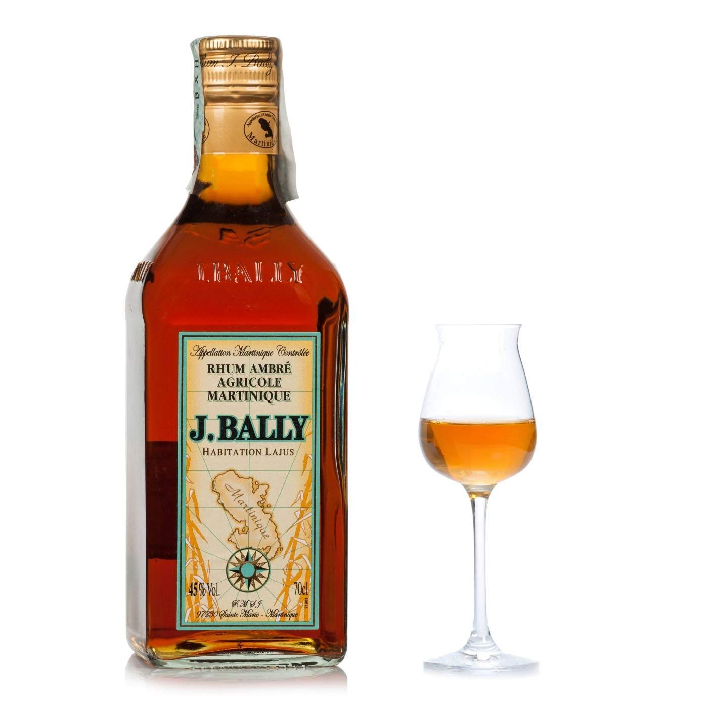 J.Bally Martinica Amber Rum, 700ml