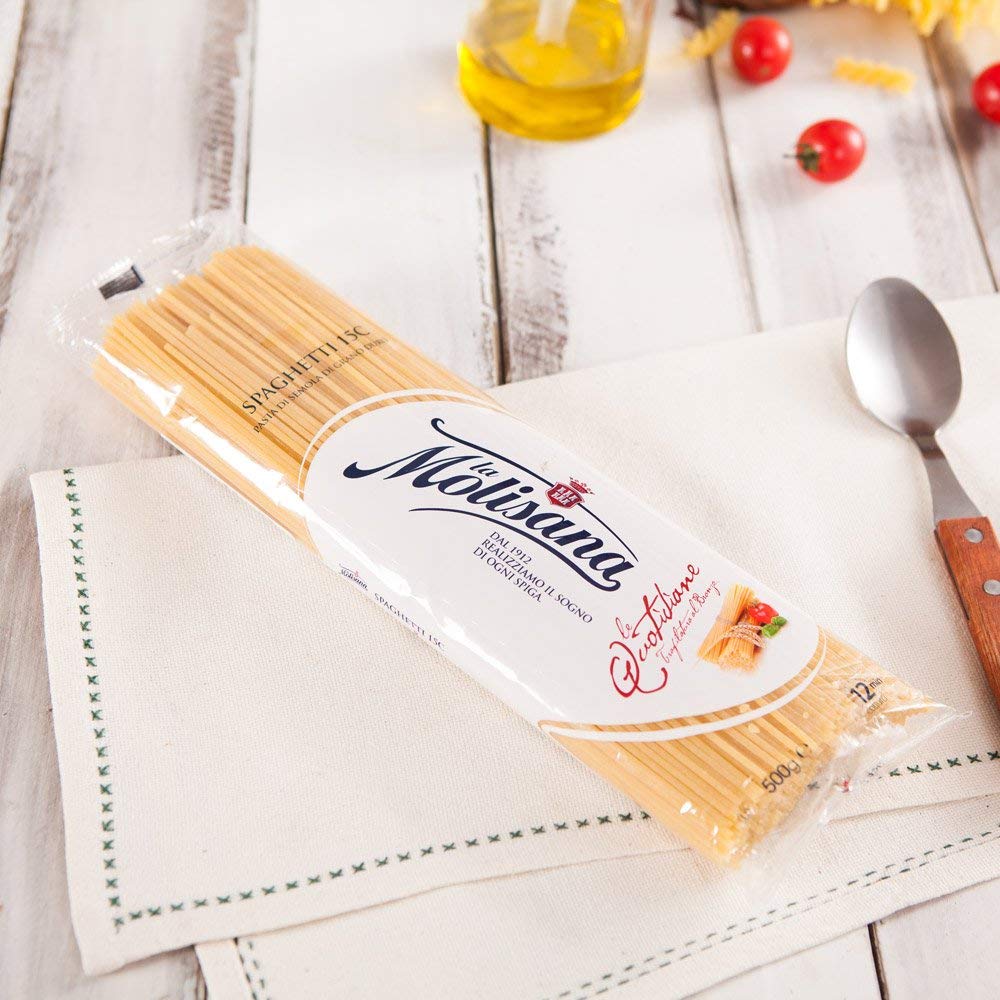 6 confezioni di spaghetti la molisana n 15 (3 kg)