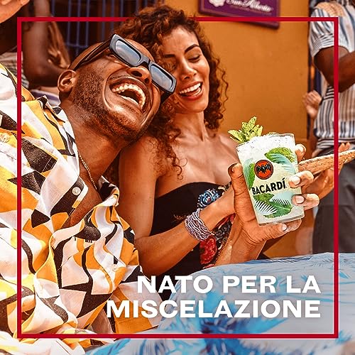 BACARDÍ Carta Blanca White Rum, Rum Bianco dei Caraibi