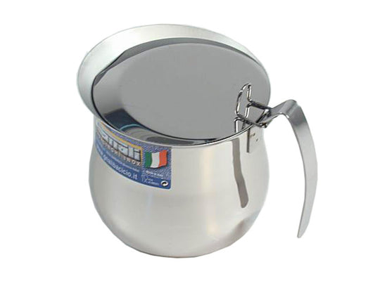 Gnali One Size BRICCO BOMBATO C/Cop 9tz BBC9, Acciaio Inossidabile, Stainless Steel