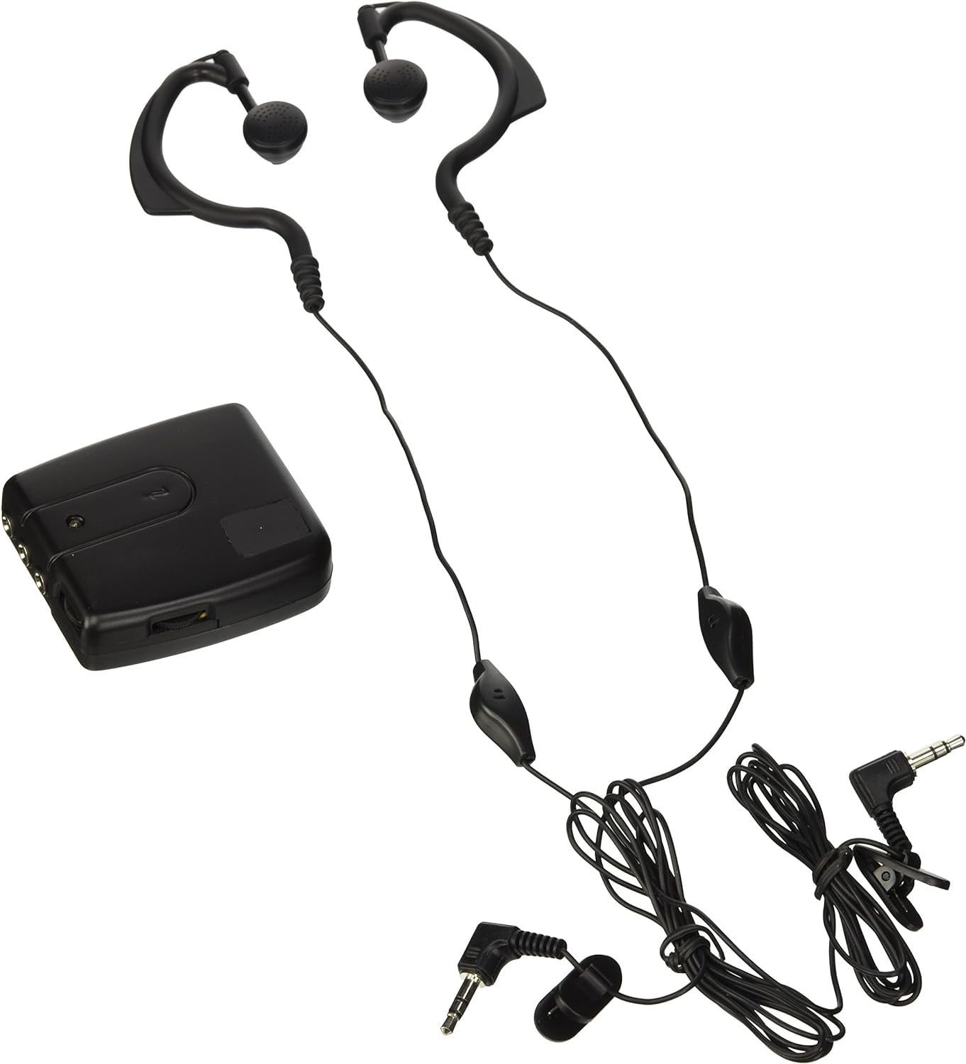 CG94 Interfono Nero schermato amplificato fonoassorbente pilota e passeggero per Moto