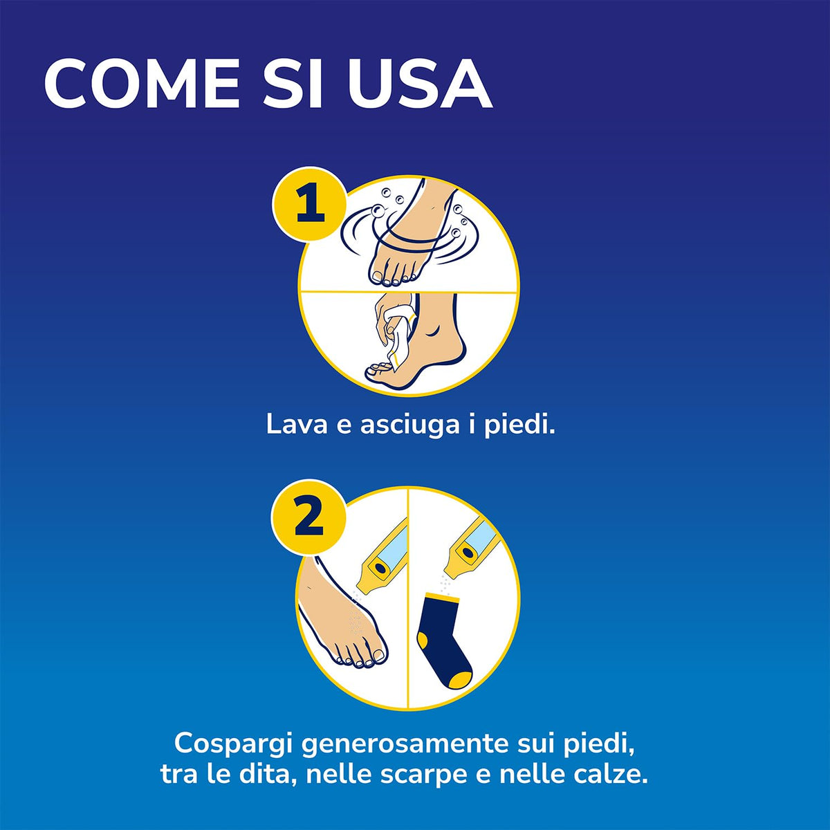 Dr. Scholl's Polvere Antiodore per i Piedi con Tecnologia Sweat Max, Mantiene Piedi e Scarpe Freschi e Asciutti, Riduce l'Umidità dei Piedi, Elimina e Protegge dagli Odori