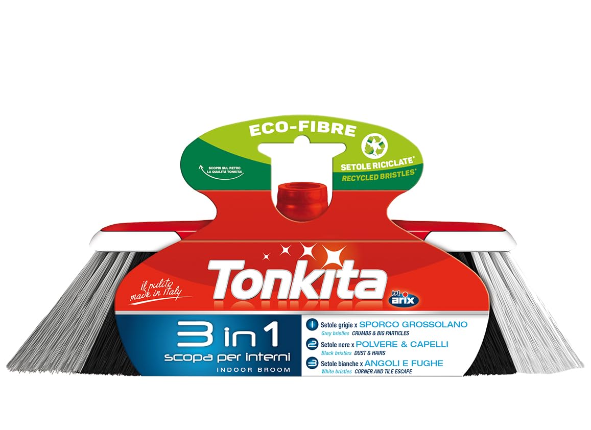 Tonkita 3 in 1 scopa per interni