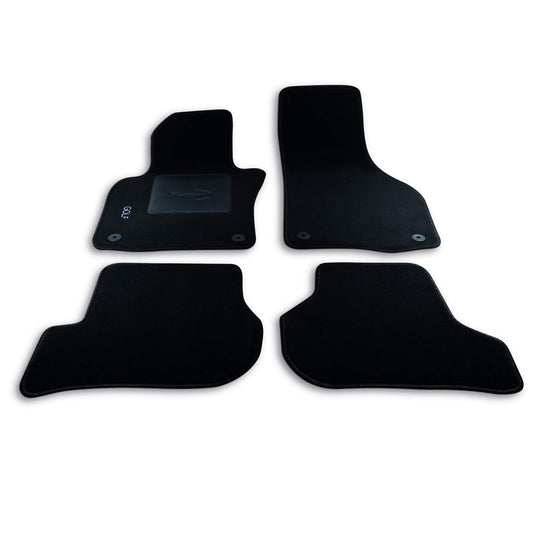 Bottari 39101 Set Tappeti Auto su Misura in Moquette per Modello Golf produzione dal 2008 al 2013 , Nero, 4 Pezzi