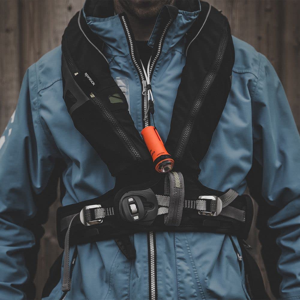 Exposure Lights Olas, Aiuto alla Sicurezza della Nautica Unisex, Arancione/Nero, Taglia Unica