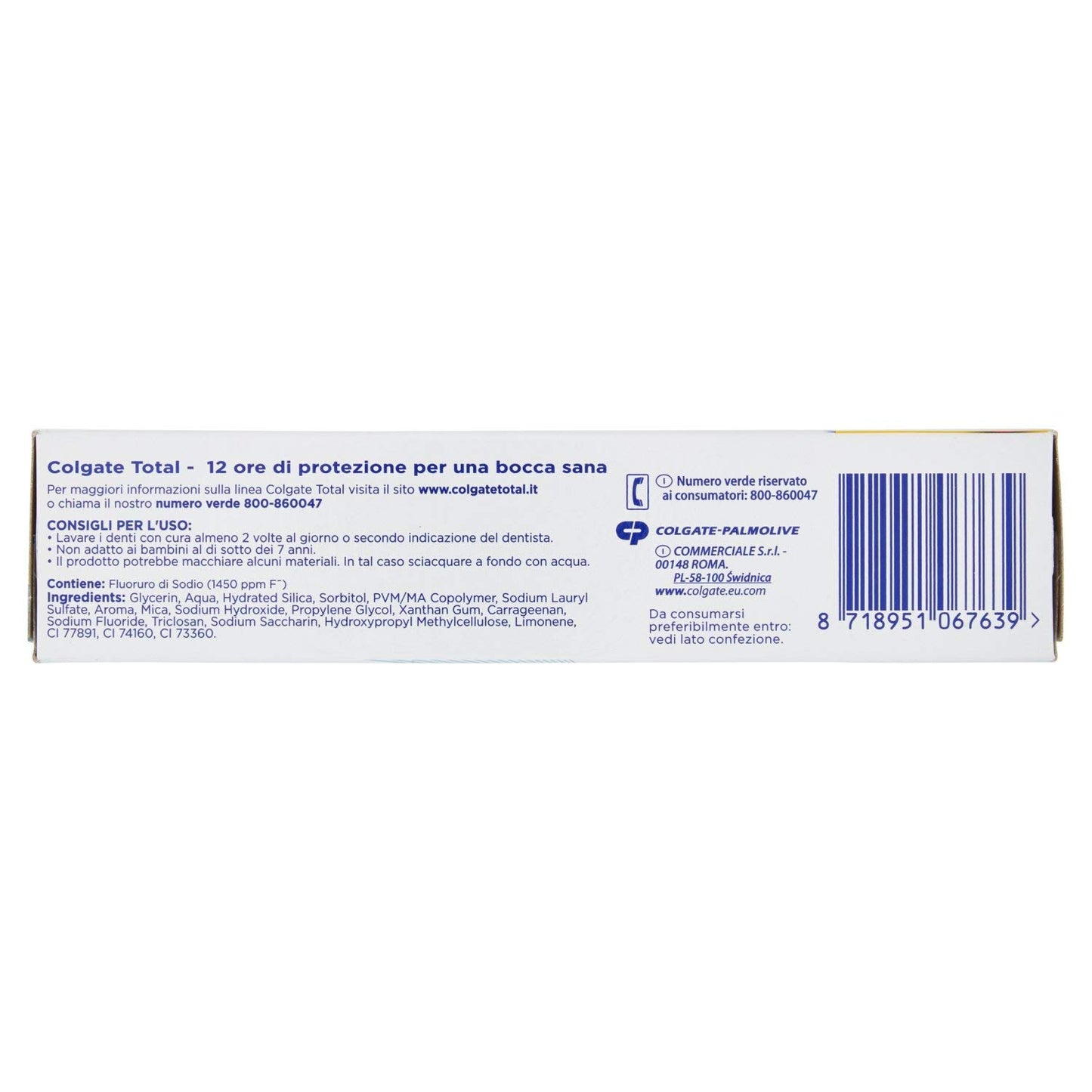 Colgate Dent Total Visible 75 ml
