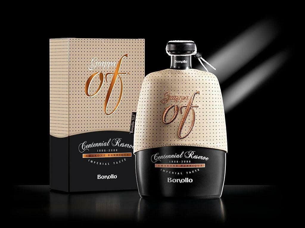 BONOLLO GRAPPA OF CENTENNIAL RESERVE IMPERIAL TASTE 70 CL