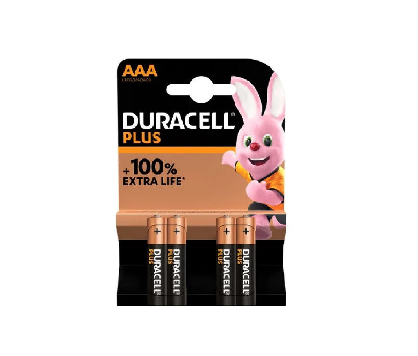 Duracell AAA Plus Alcalina, Confezione da 4