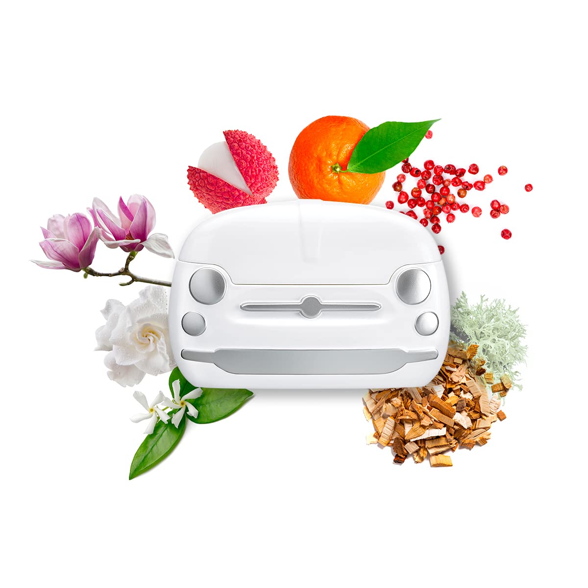 FIAT | Fiat 500 for Her Eau de Toilette - Profumo Donna con Fragranza Floreale, Fruttata e Legnosa, Profumo per Donna che Unisce Note Frizzanti con Note Legnose, Made in Italy, 100 ml