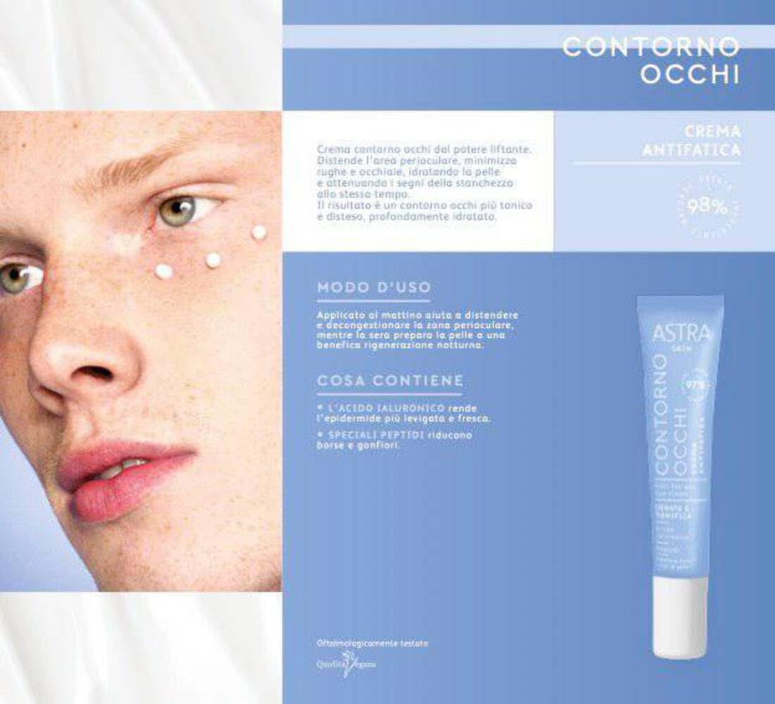 Astra Skin Contorno Occhi Crema Antifatica, 15 ml