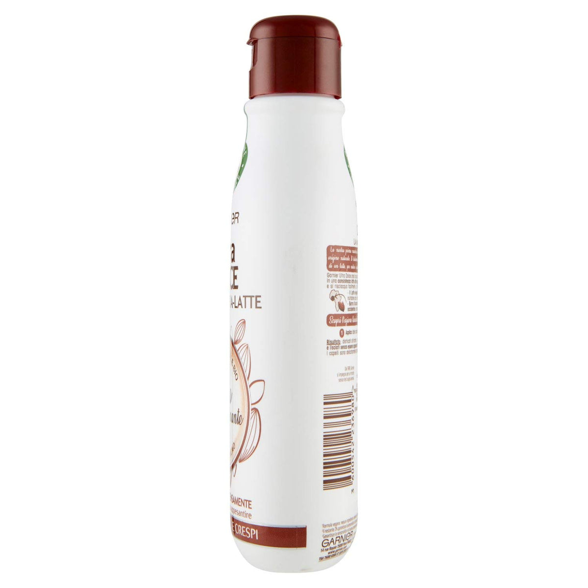 GARNIER ULTRA DOLCE MASCHERA-LATTE 250ML.CACAO DISCIPLINANTE PER CAPELLI RIBELLI E CRESPI