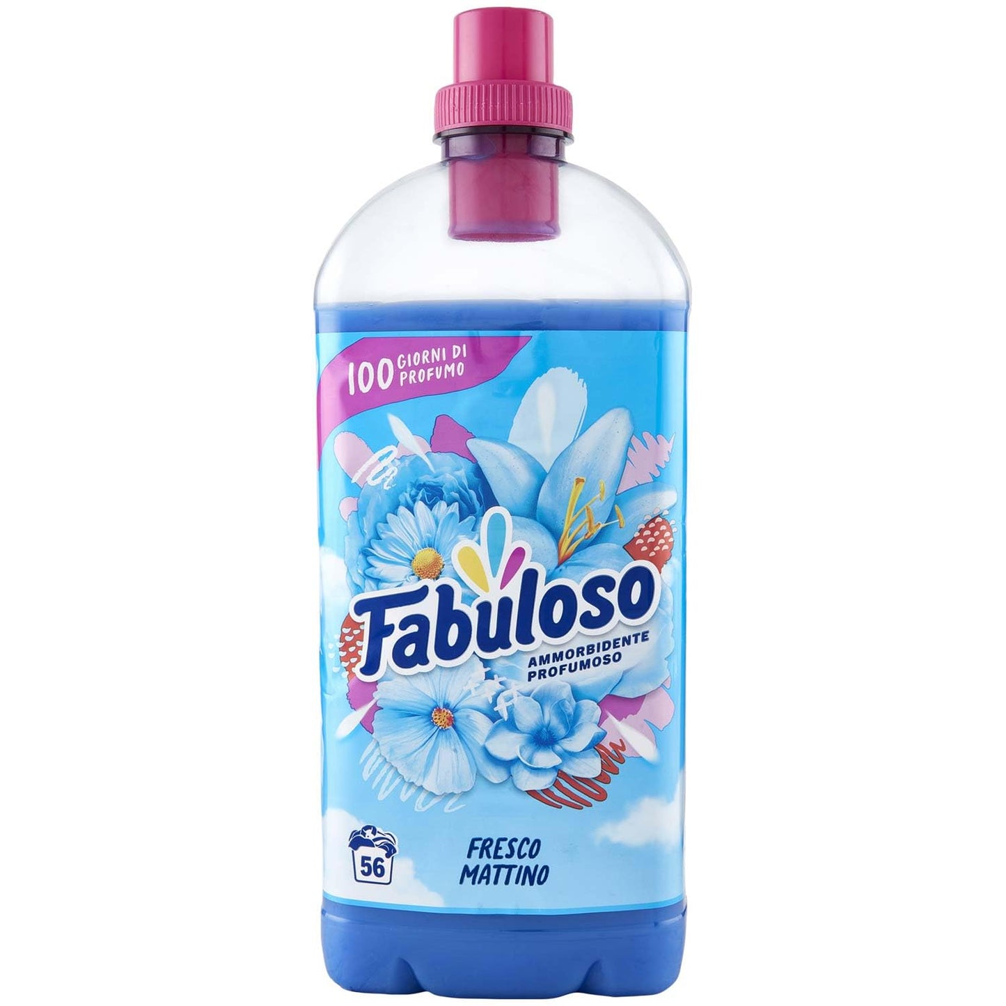 Fabuloso ammorbidente concentrato Fresco Mattino 56 lavaggi 1,25 L