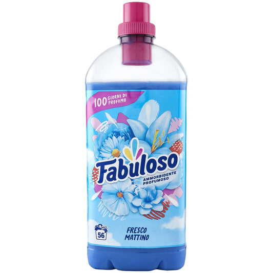 Fabuloso ammorbidente concentrato Fresco Mattino 56 lavaggi 1,25 L