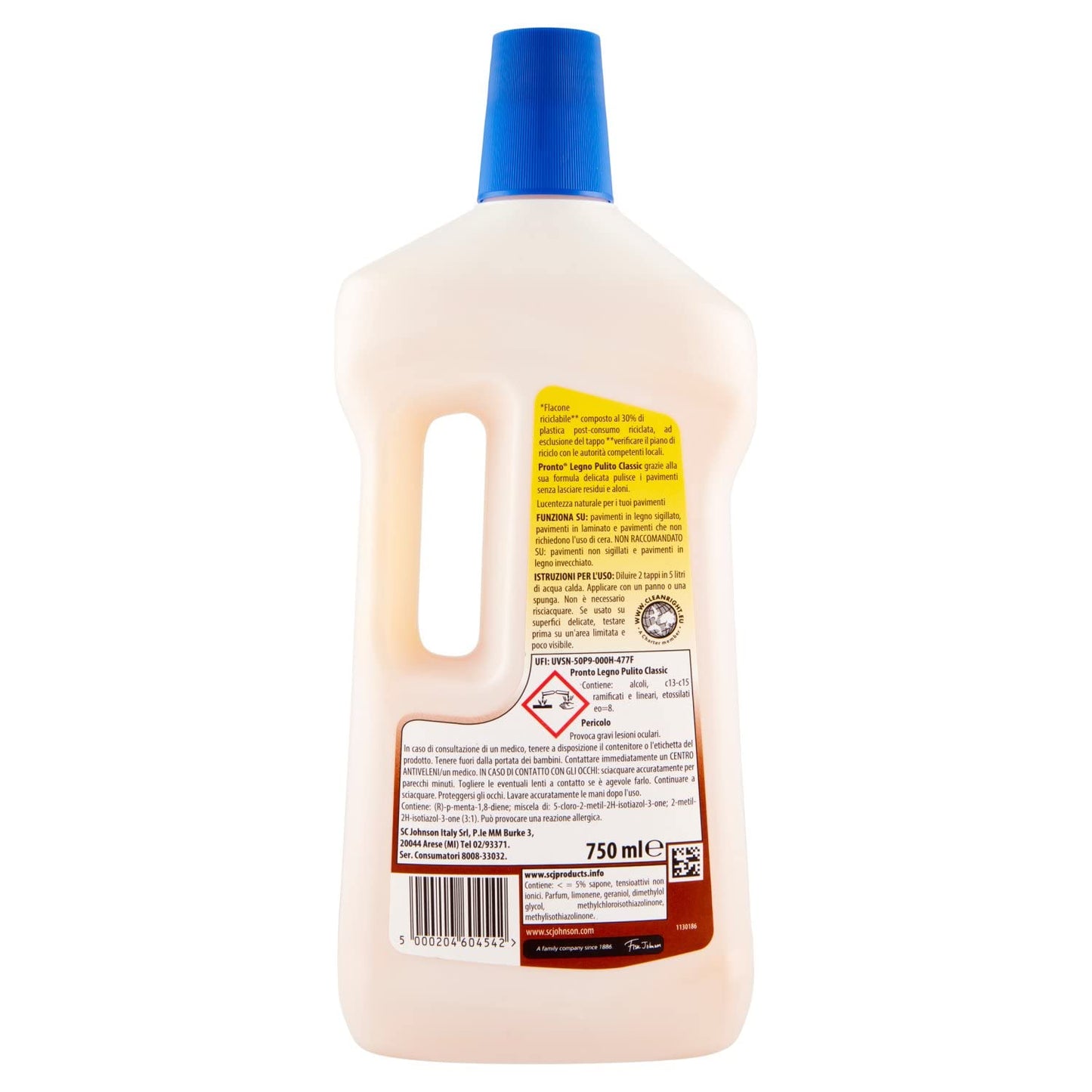 Pronto Classic Legno Pulito 5 in 1, 750ml