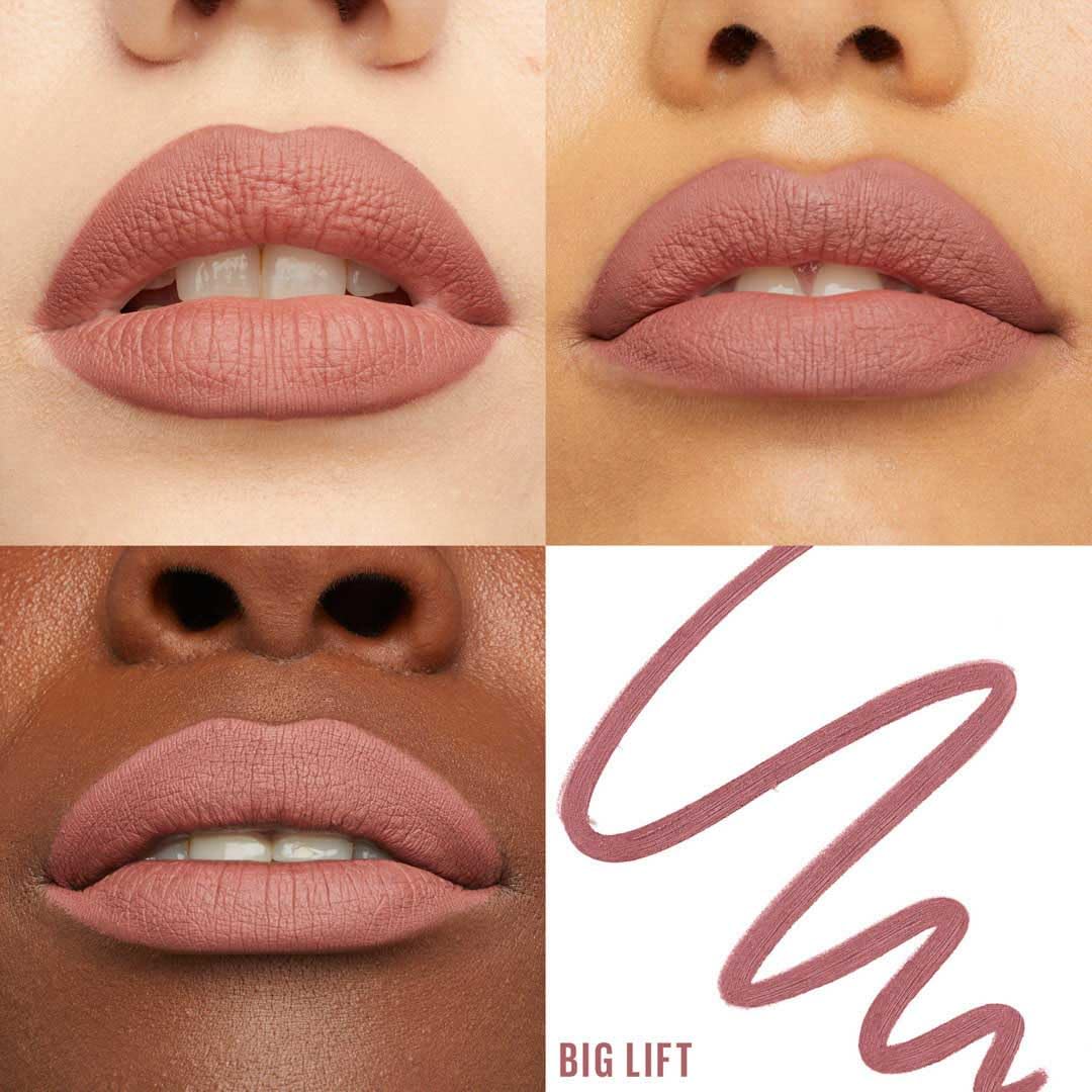 Maybelline New York Matita Labbra, Labbra Rimpolpate, Liftate e con Contorni Definiti, Texture Cremosa e Idratante, Con Acido Ialuronico e Olio di Jojoba, Lifter Liner, Tonalità: 007 Big Lift