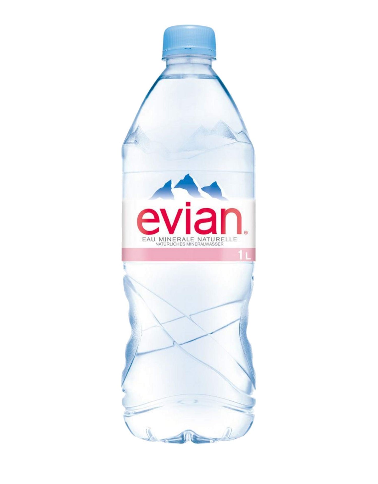 6 Bottiglie ACQUA EVIAN NATURALE 1000 ML. PET