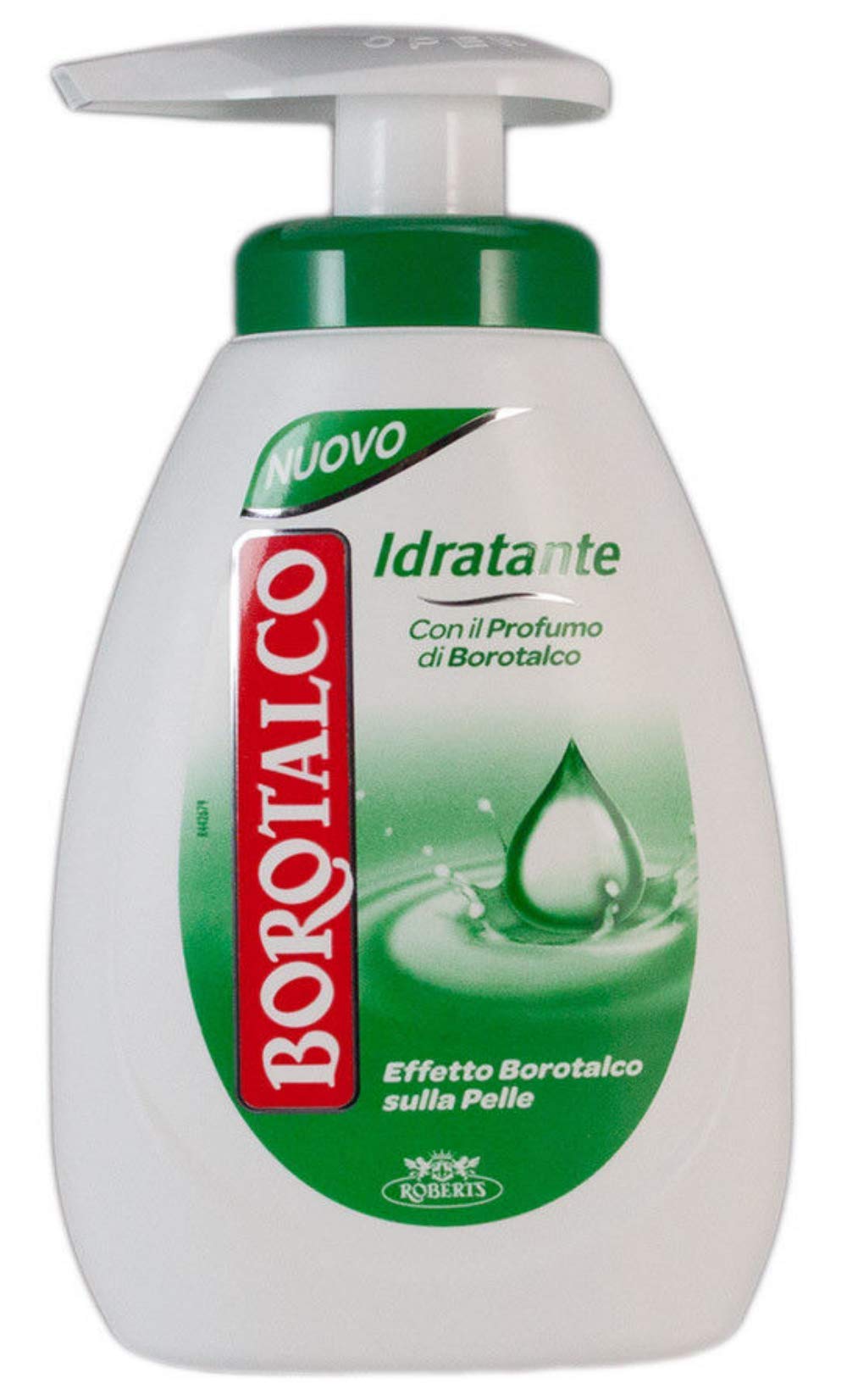 Borotalco: "Idratante Sapone Liquido Idratante - 8,45 Once Fluide (250ml) Flacone con Tappo Misuratore, confezione da 4 [ Importazione Italiana]