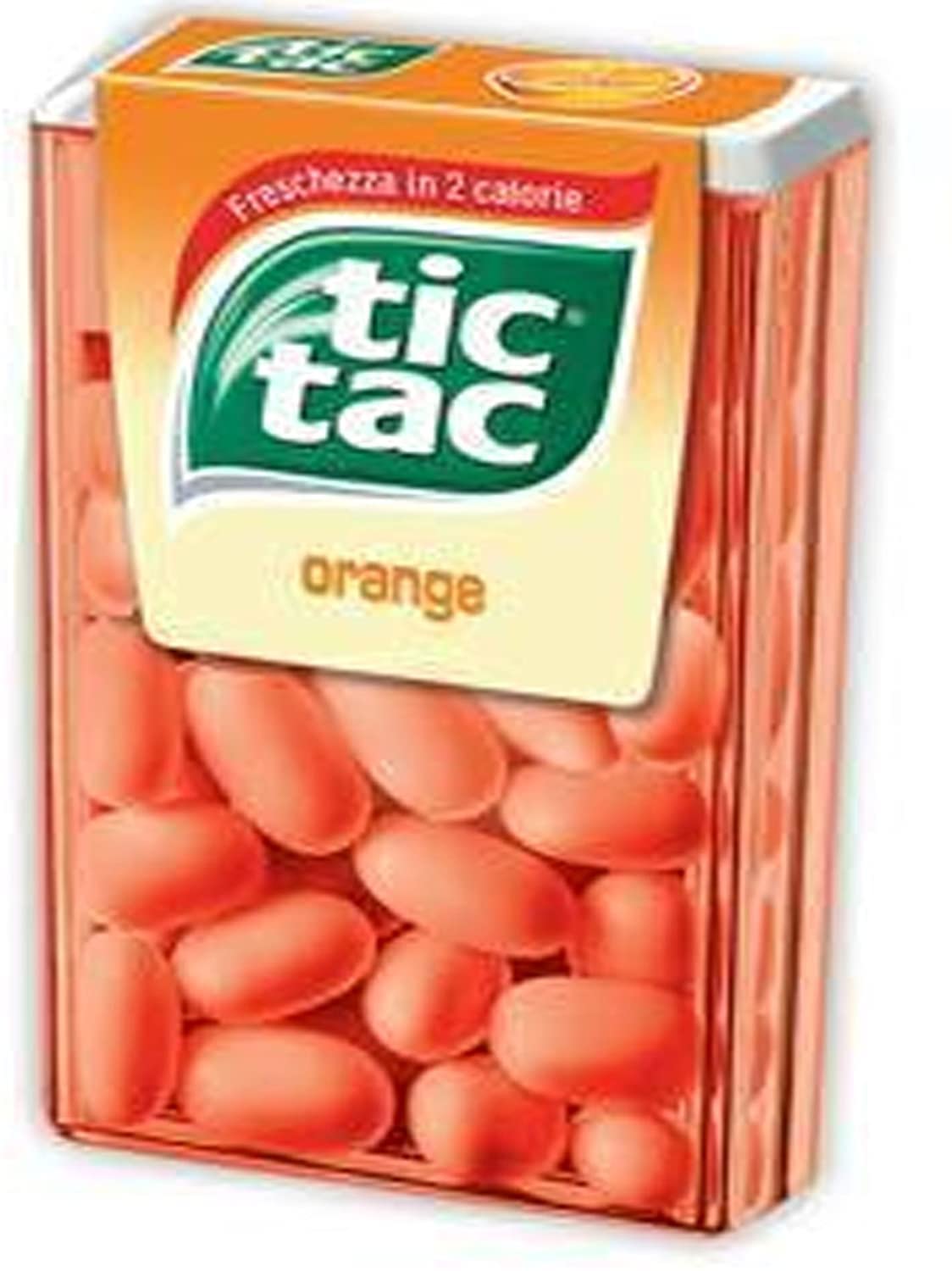 Tic Tac Ferrero Gusto Arancia - 1 confezione x 24 astucci da 18g