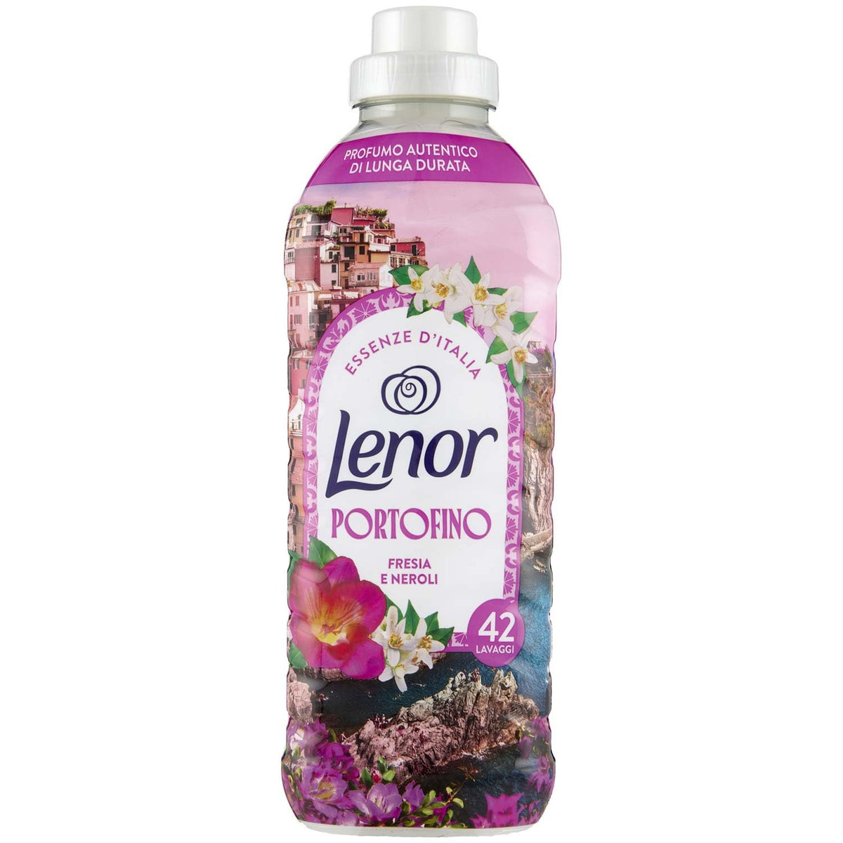 Lenor Ammorbidente Concentrato Essenze Portofino 42 Lavaggi - 882ml, 882ml