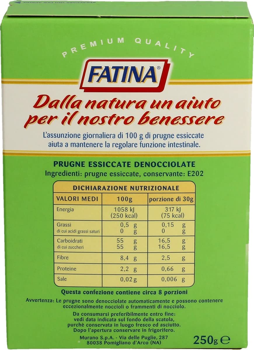 Fatina Prugne Denocciolate, 250g